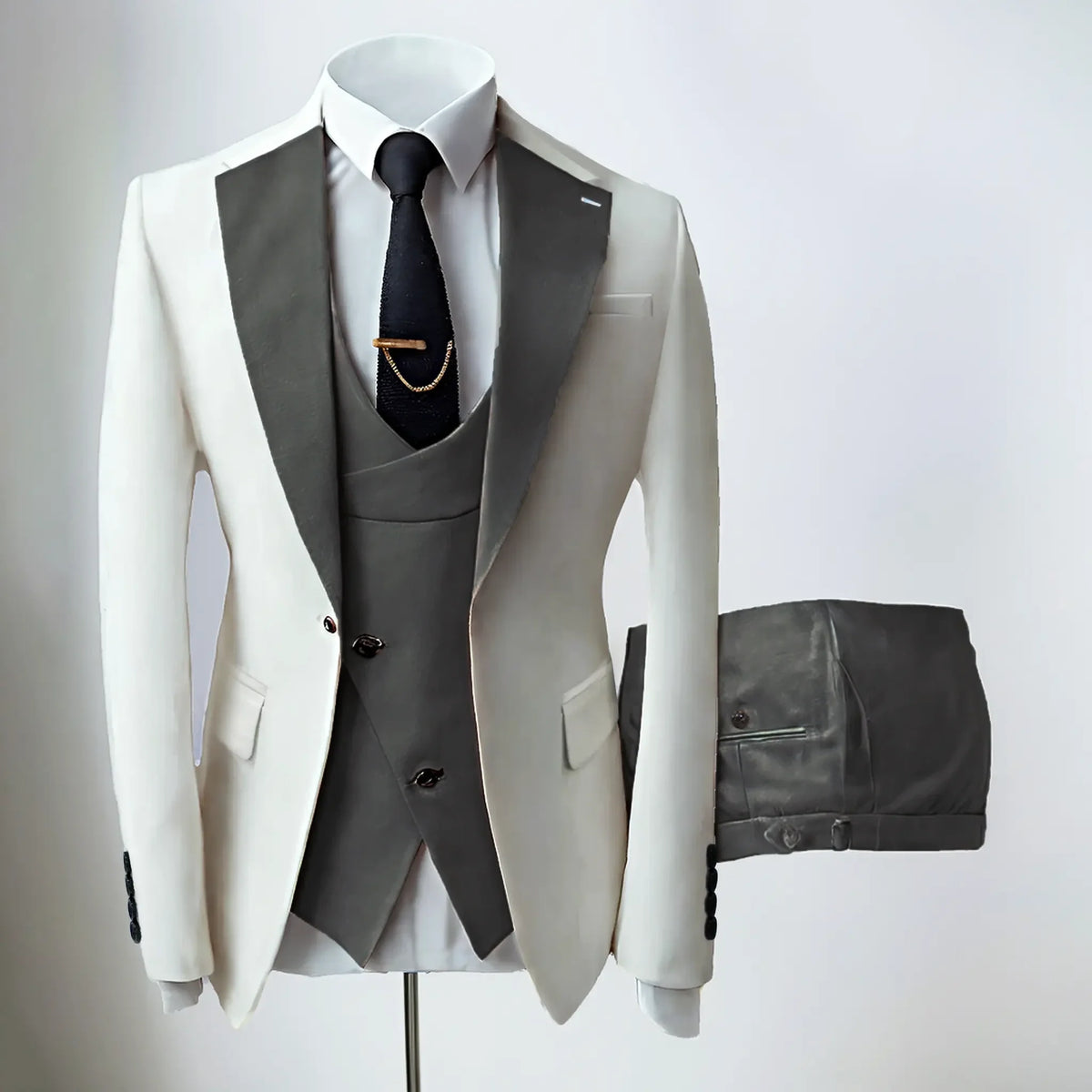 Men's Suit 3-Piece: Slim Stretch Set