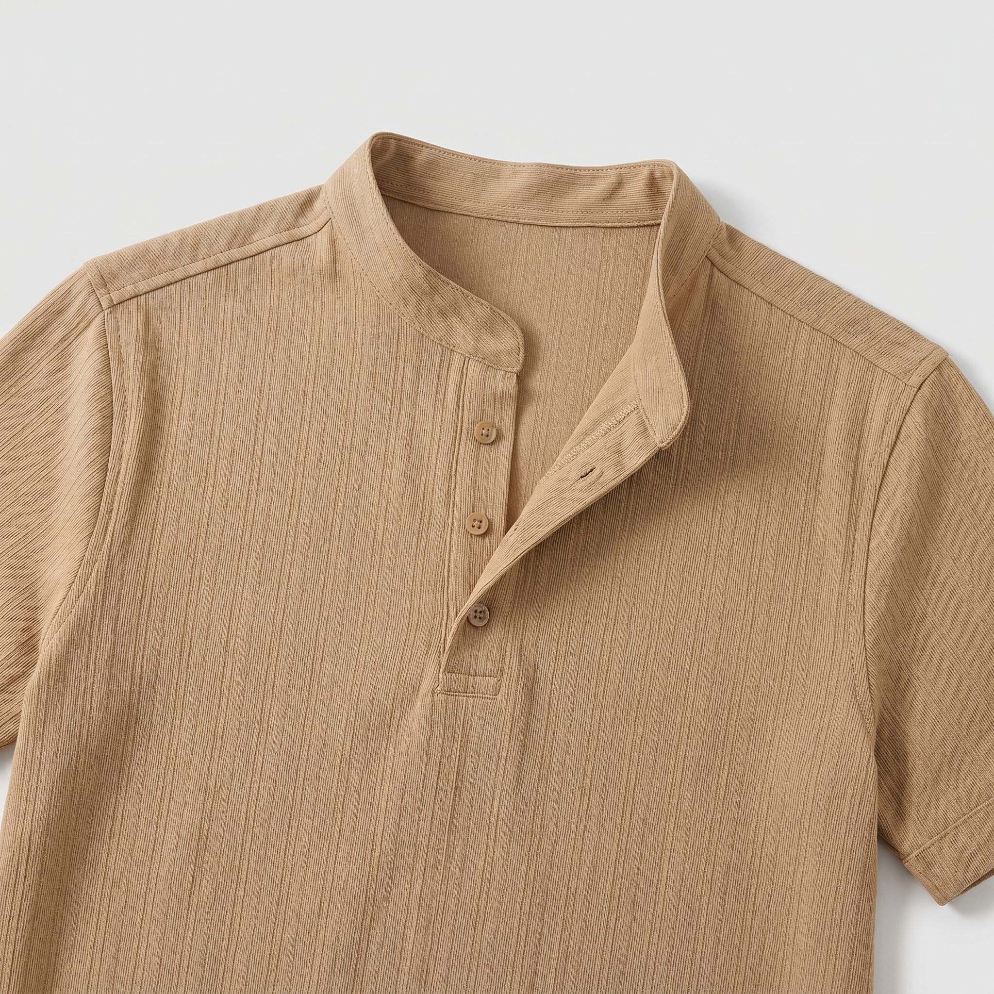 Men’s Linen V-Neck T-Shirt