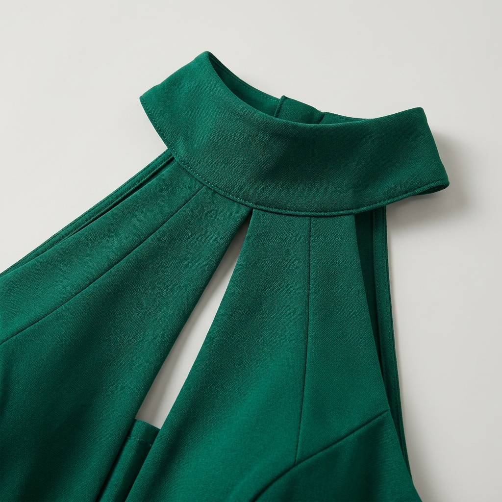 Women’s Classic Long Formal Dress Dark Green