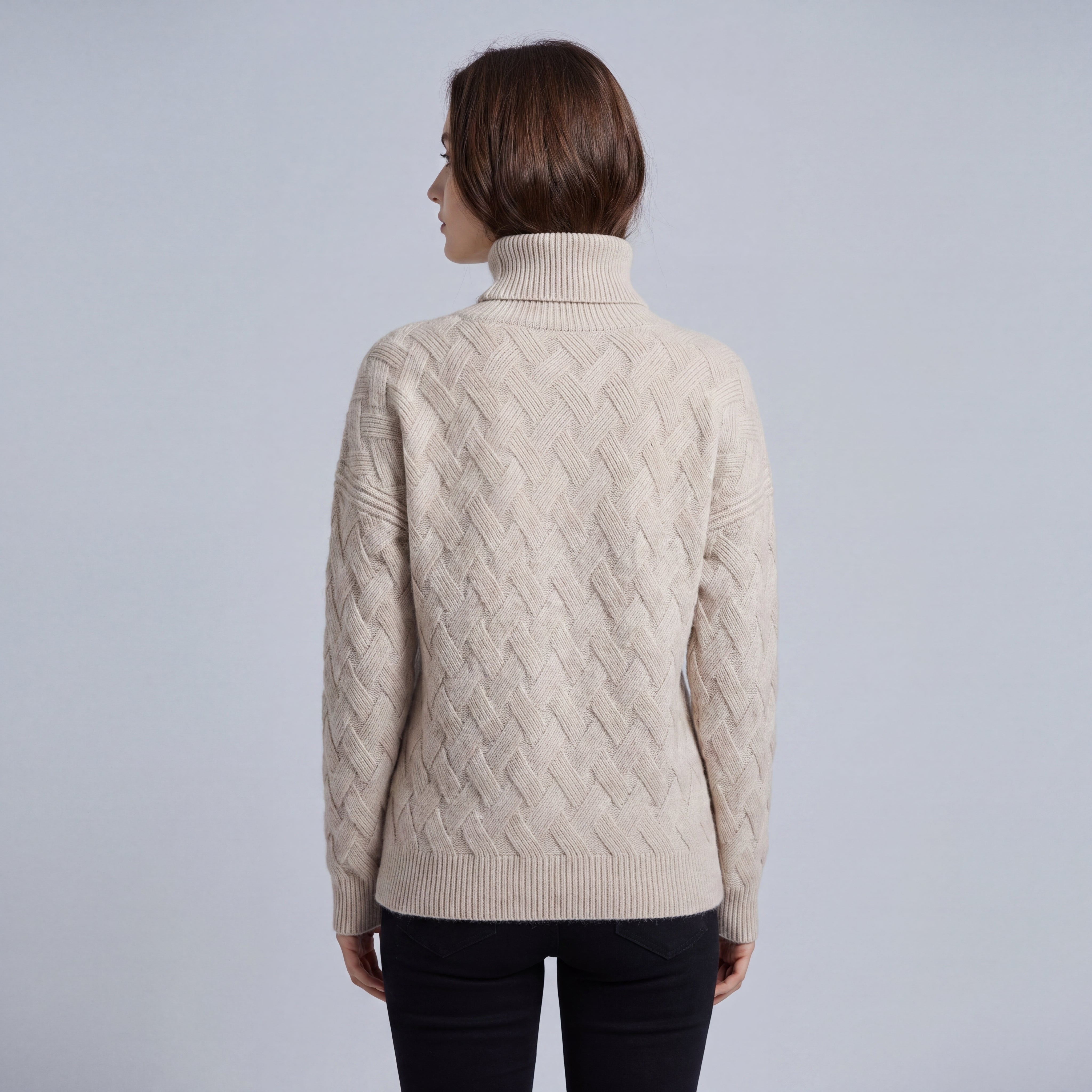 Slim Fit Soft Knit Turtleneck Sweater