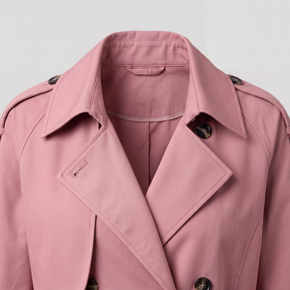 Fall Women's Double Breasted Belted Trench Coat | Classic Outerwear