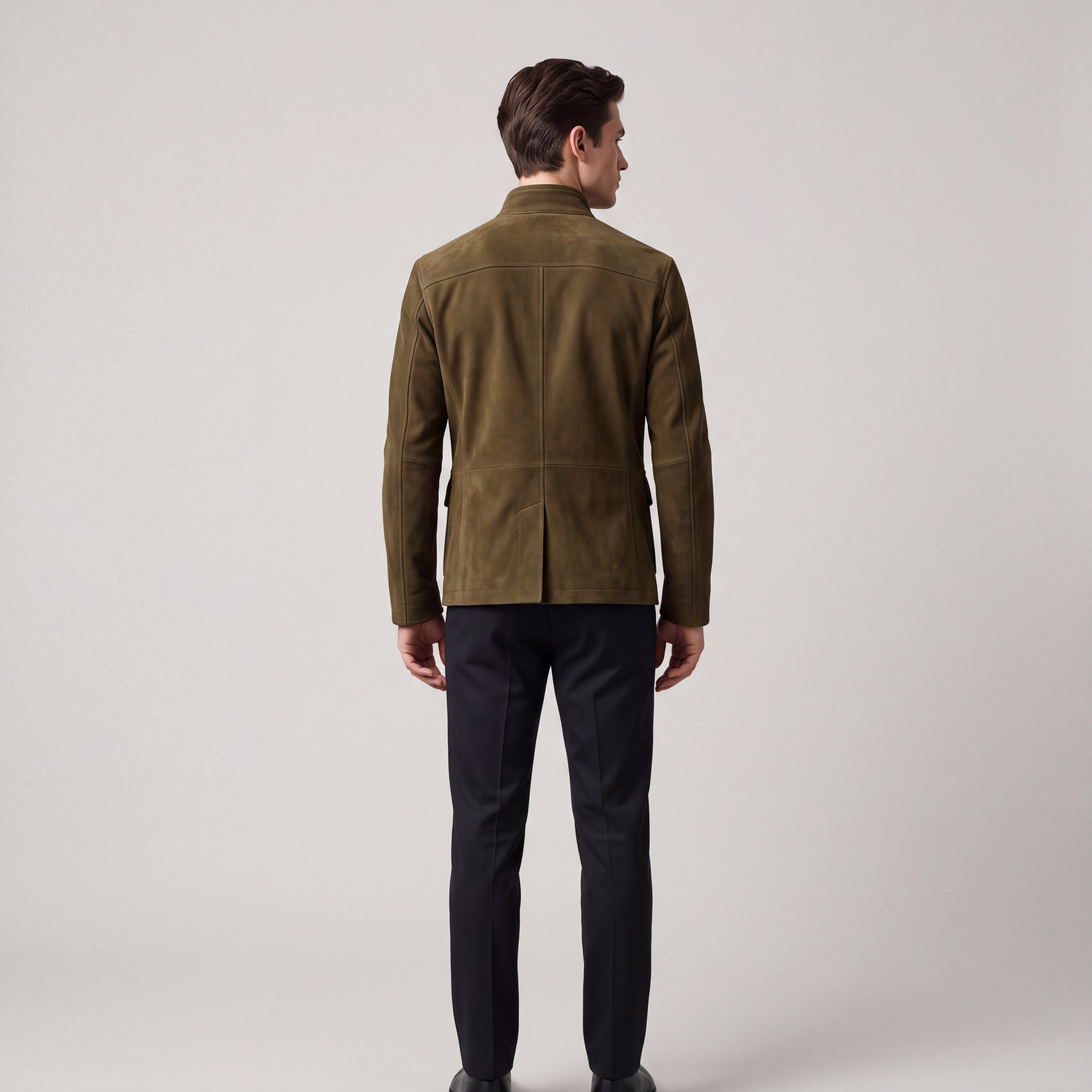 Fall Men's Lightweight Tailored Zip-Up Jacket | Casual Outerwear