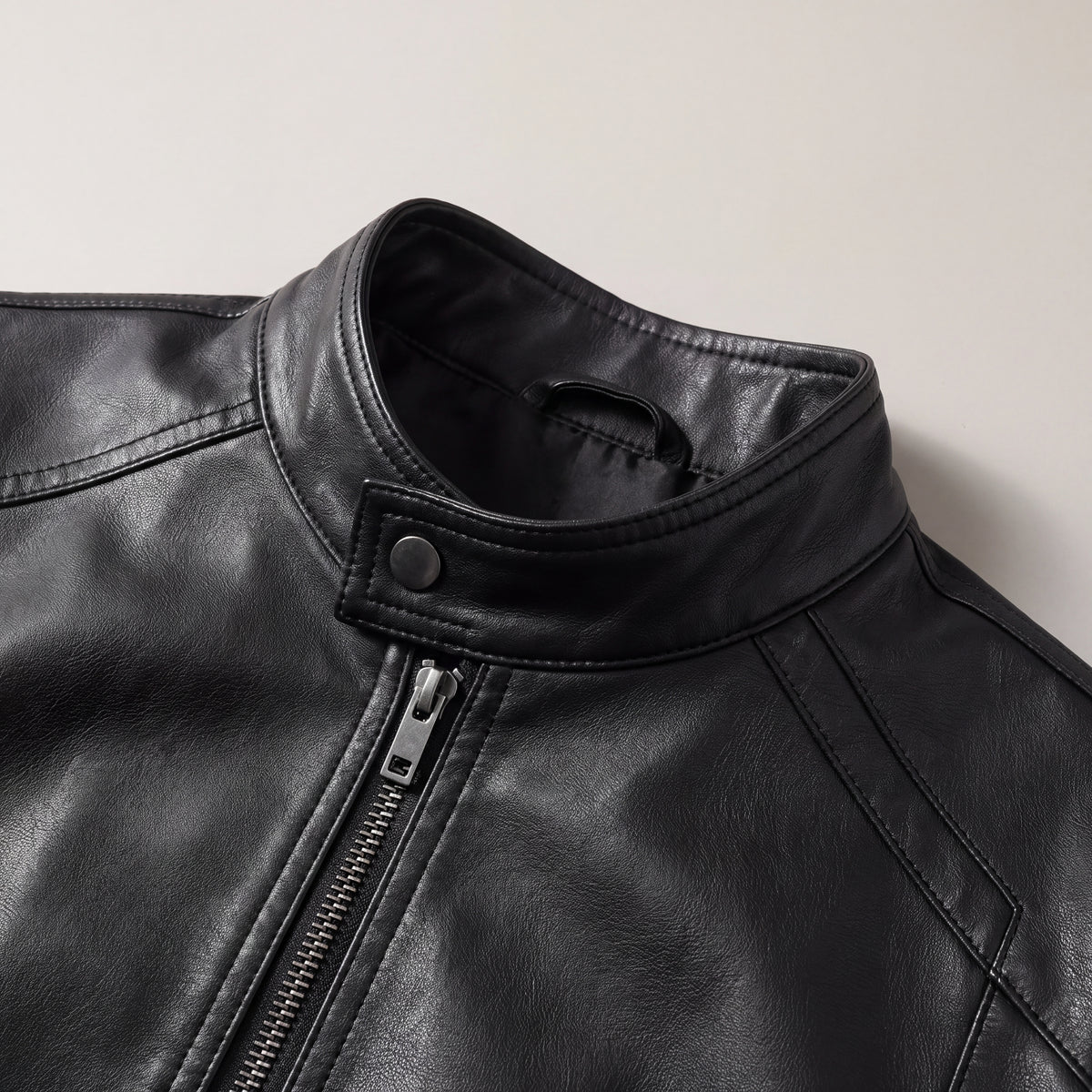 Fall Men's Jacket with High Collar | Smart Casual Outerwear
