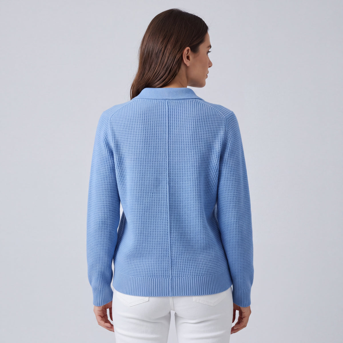 Elegant Women's Longline Cardigan with Buttons