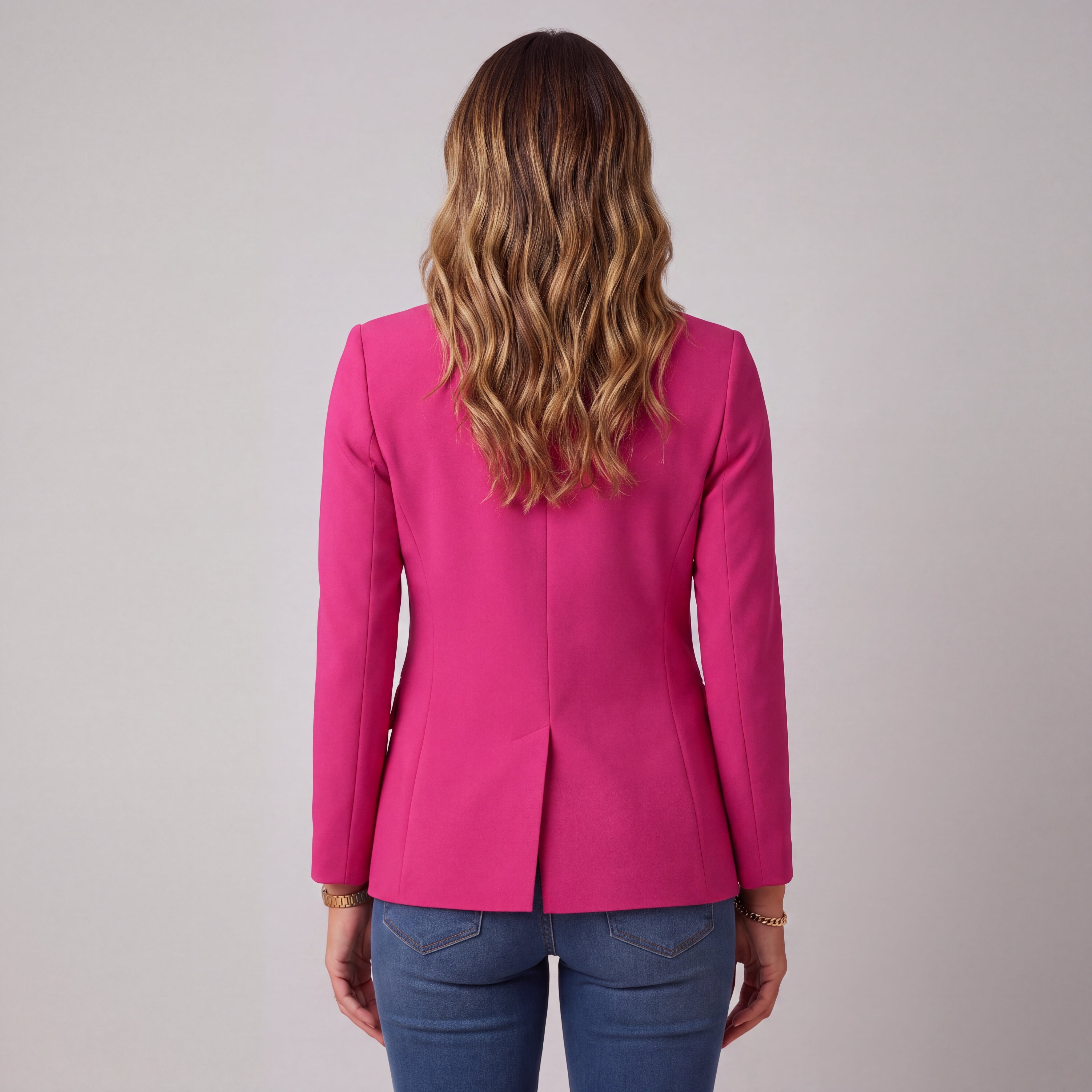 Elegant Women's Blazer – Tailored, Fitted Silhouette
