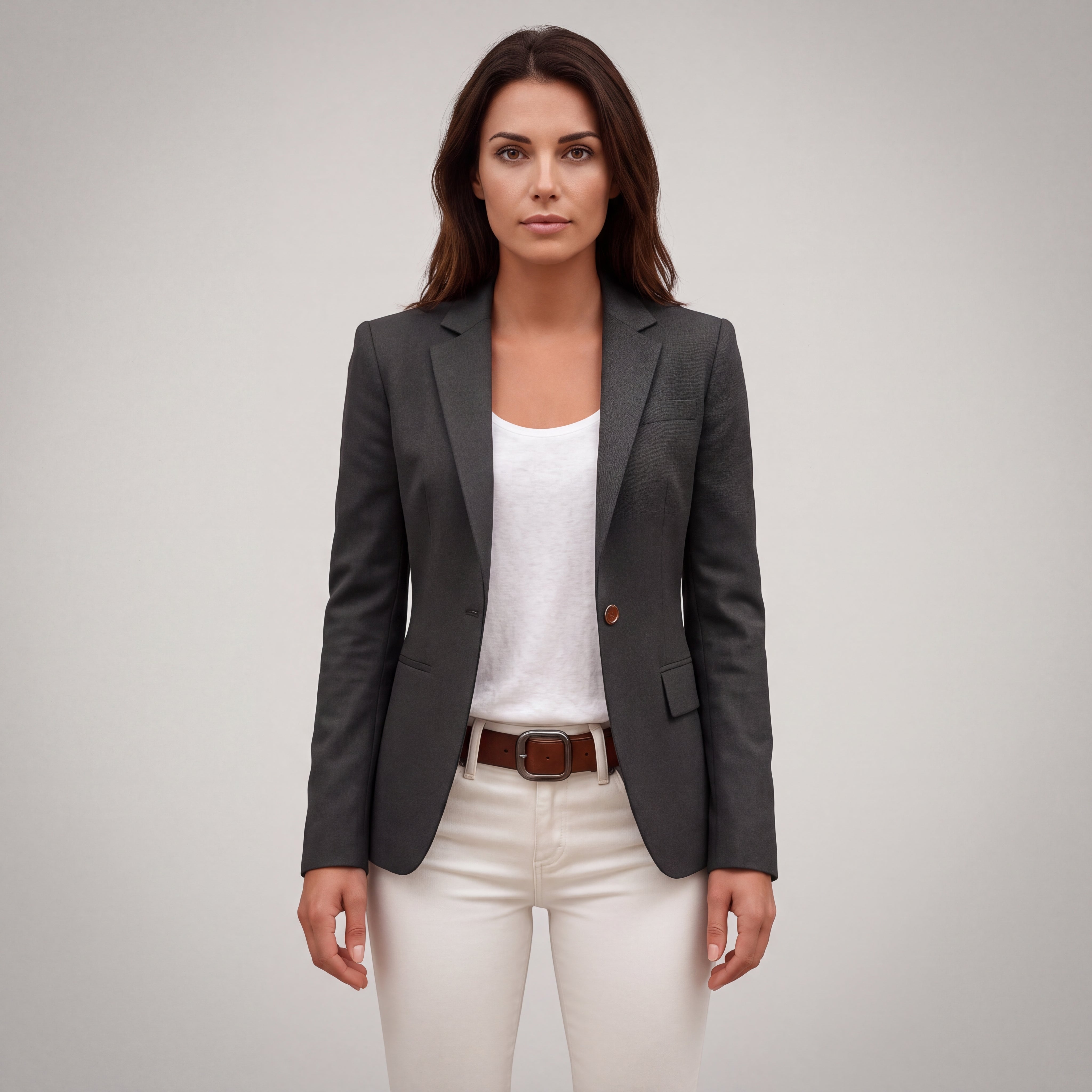 Elegant Women's Office Blazer with Tailored Fit