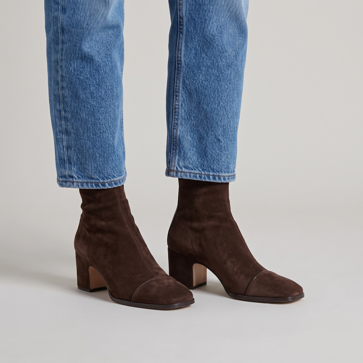 Elegant Women's Orthopedic ankle Boots with Block Heels