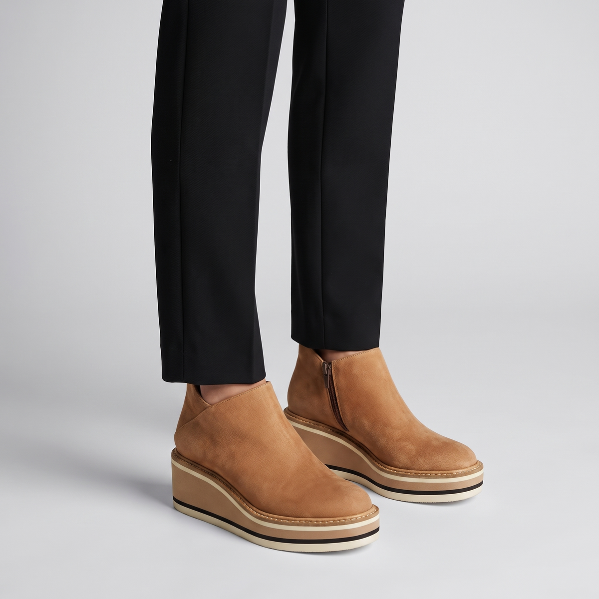 Women's Orthopedic ankle boots with Side Zipper