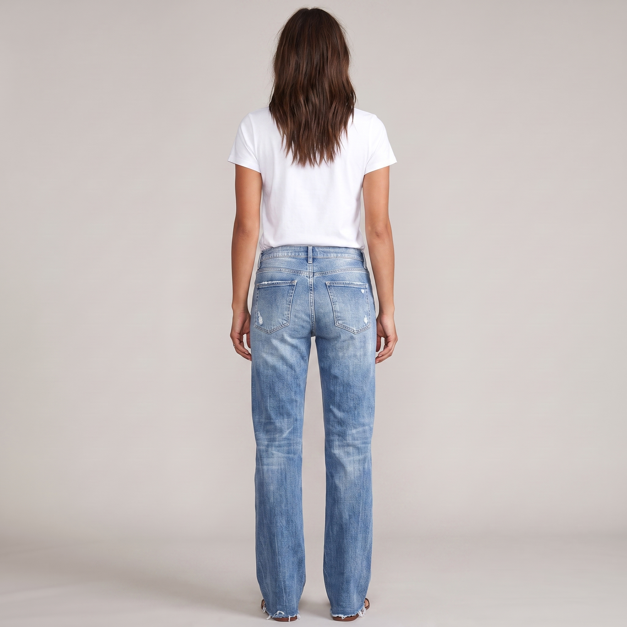 Baggy Jeans Low Rise Wide Leg in Comfortable Denim