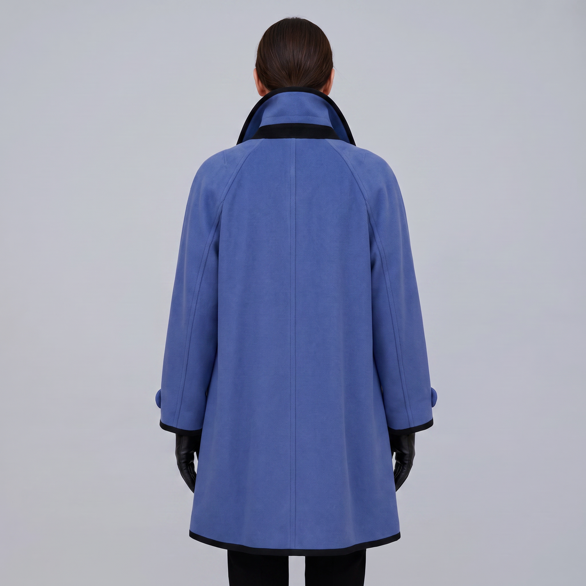 Women's Tailored Trench Coat with Contrast Details