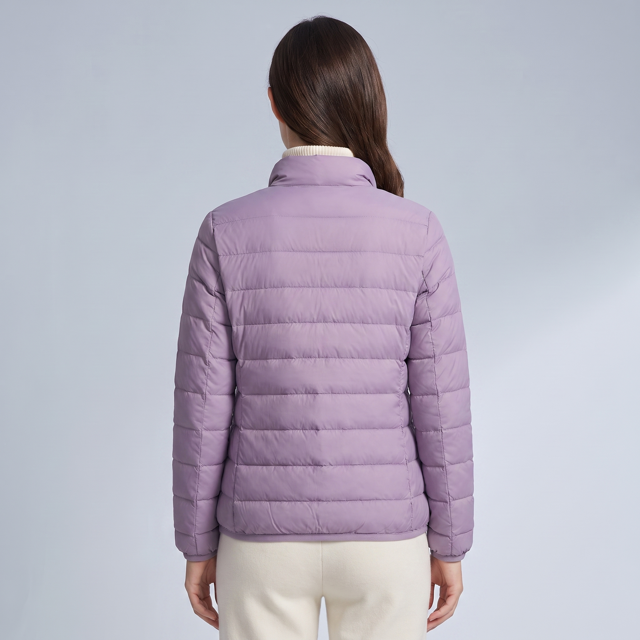 Puffer Jacket Women Quilted Lightweight Soft Fit
