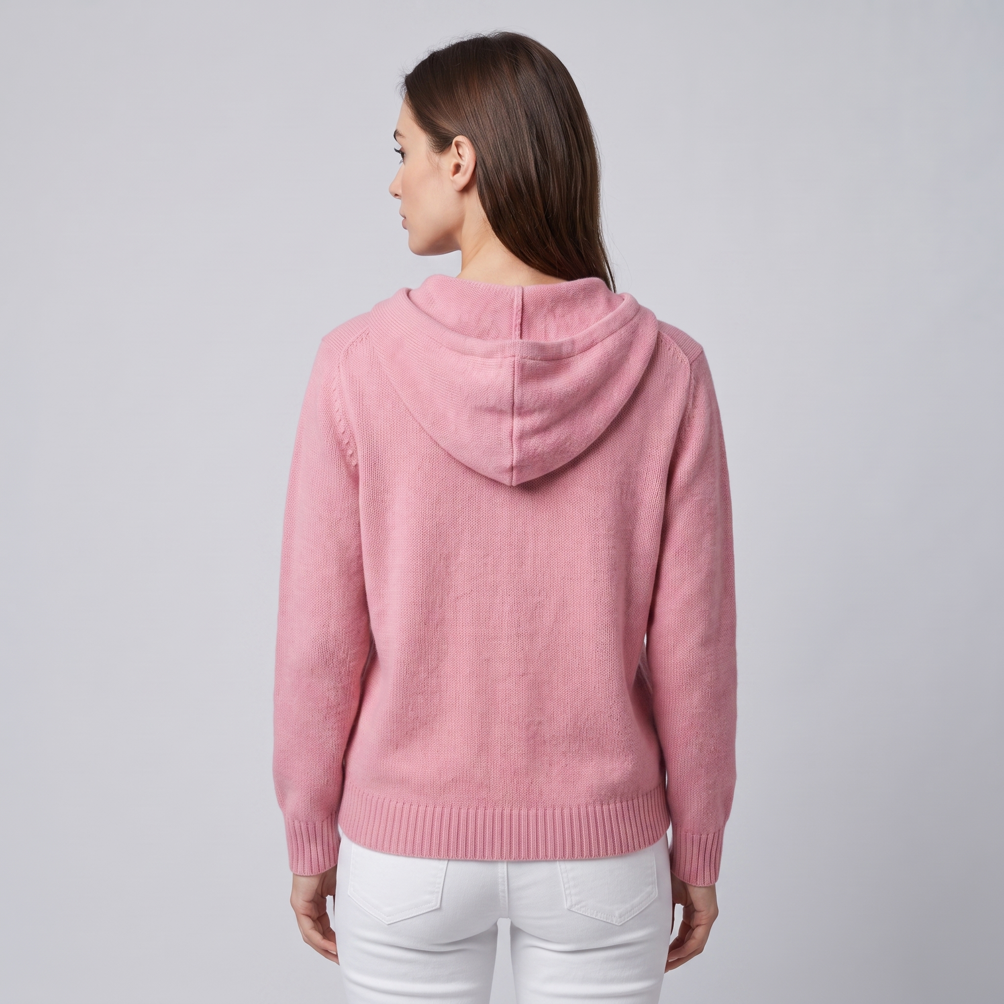 Women's Hooded Button-Down Cardigan, Relaxed Fit