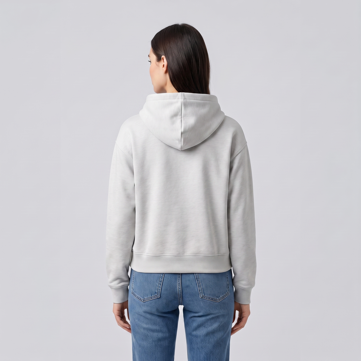 Women Heavyweight Cotton Hoodie, Relaxed Fit