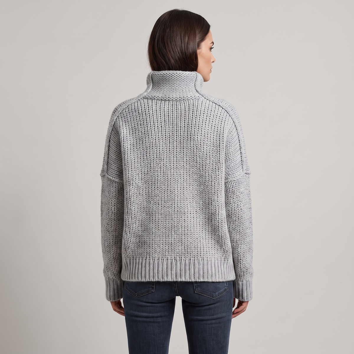 Women’s Relaxed-Fit Turtleneck Sweater