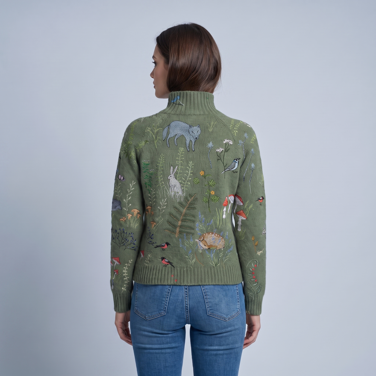 Women’s Soft Turtleneck Sweater with an Elegant Fit