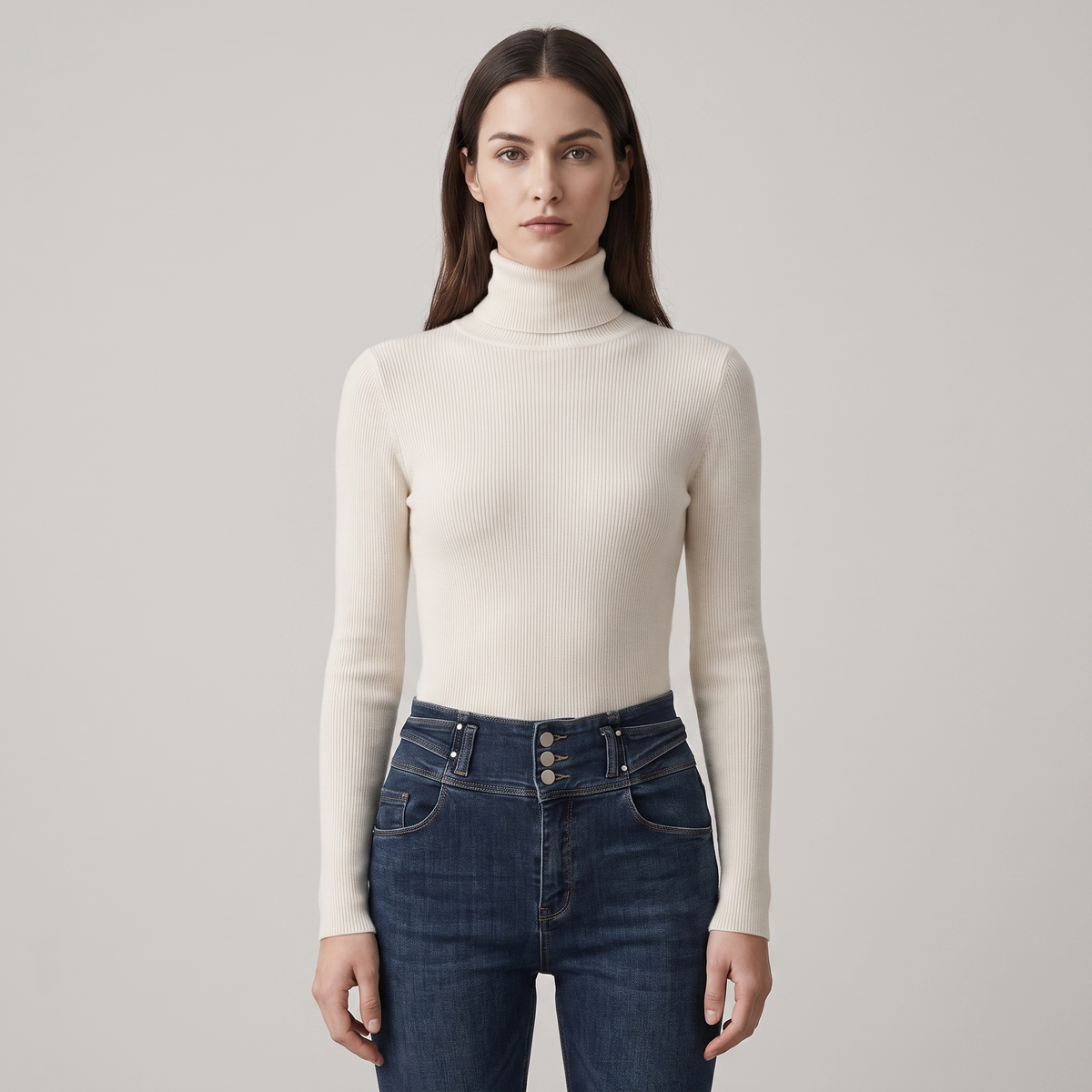 Women’s Slim-Fit Turtleneck Sweater