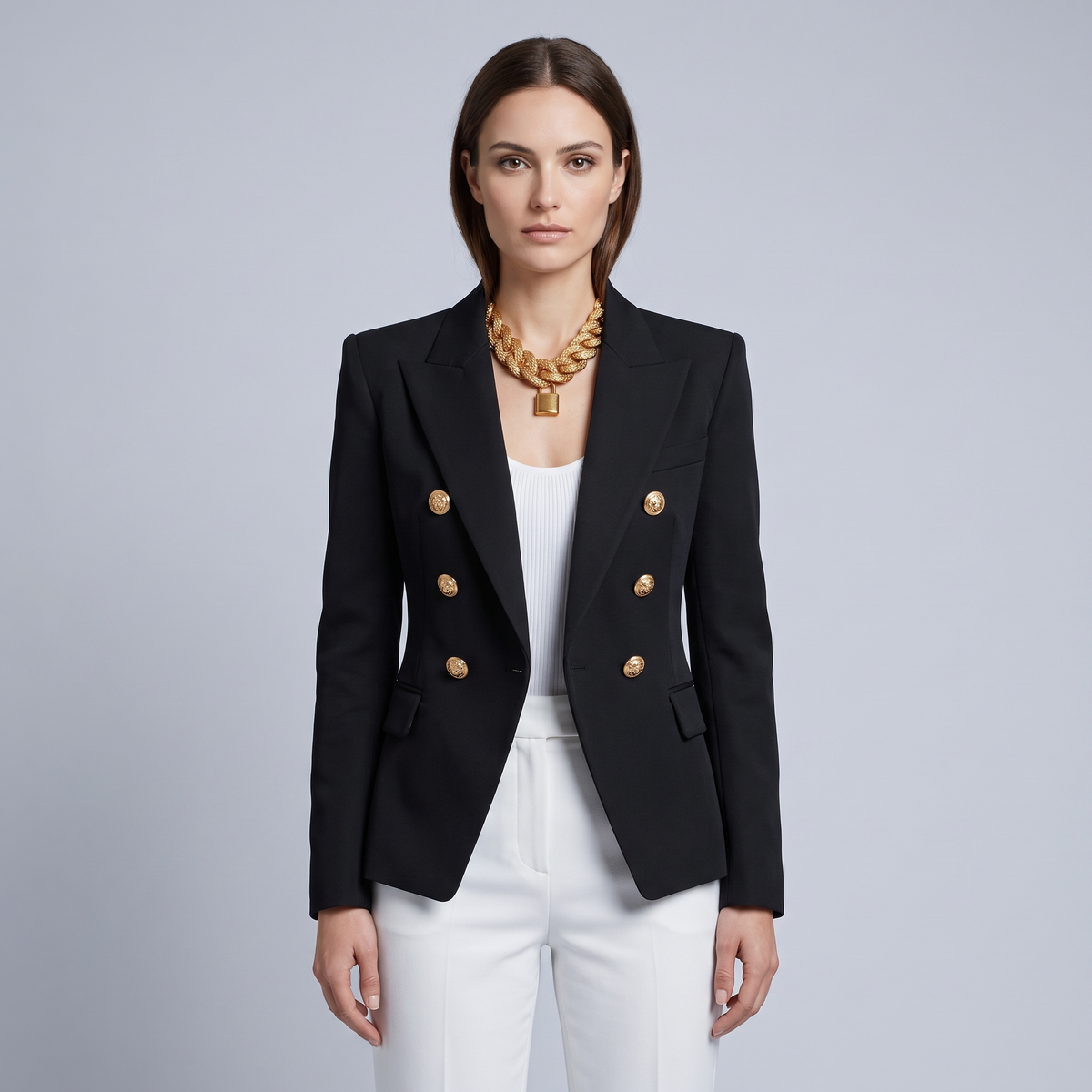 Elegant Tailored Slim Fit Blazer