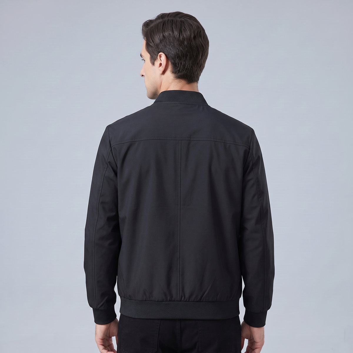 Men’s Bomber Jacket Tailored-Fit Windproof Softshell