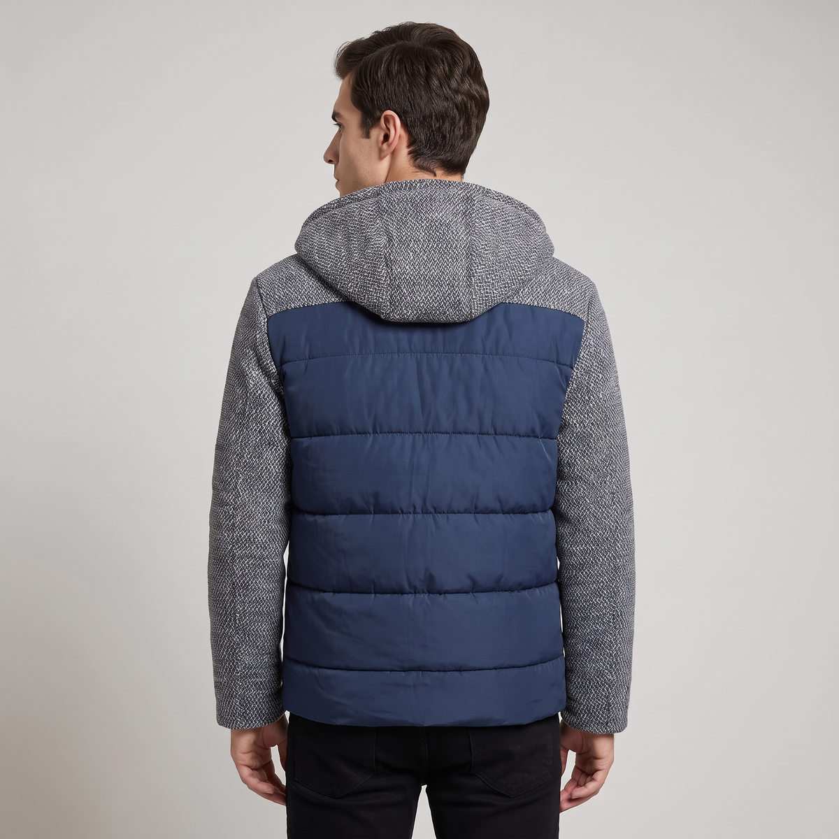 Men’s Winter Jacket Elegant Long-Sleeved, Regular Fit