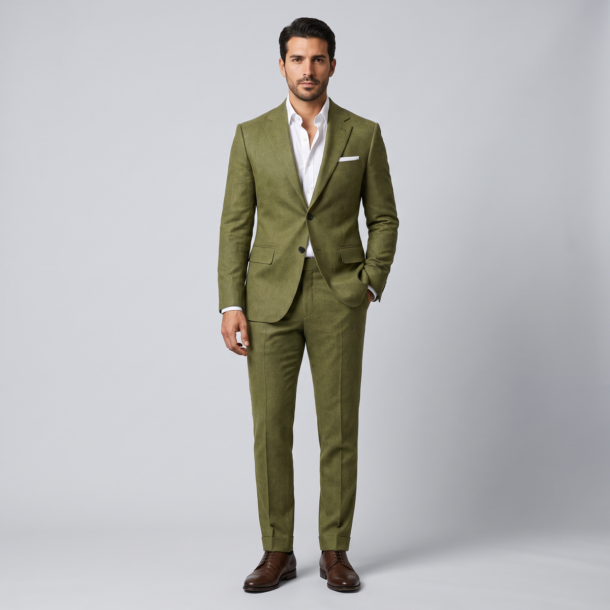Men's Suit 2-Piece Slim-Fit Formal Set