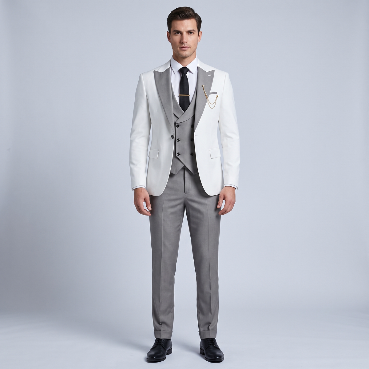 Men's Suit 3-Piece: Slim Stretch Set