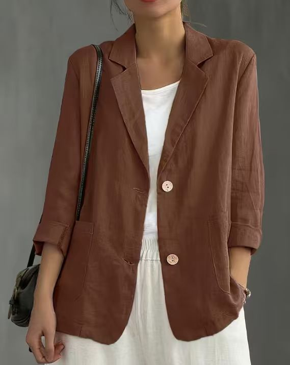 Women's Tailored Blazer, Relaxed Fit