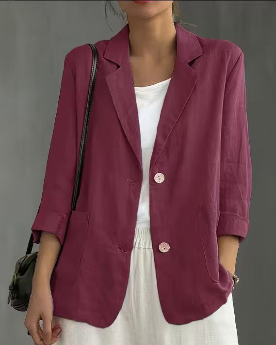 Women's Tailored Blazer, Relaxed Fit