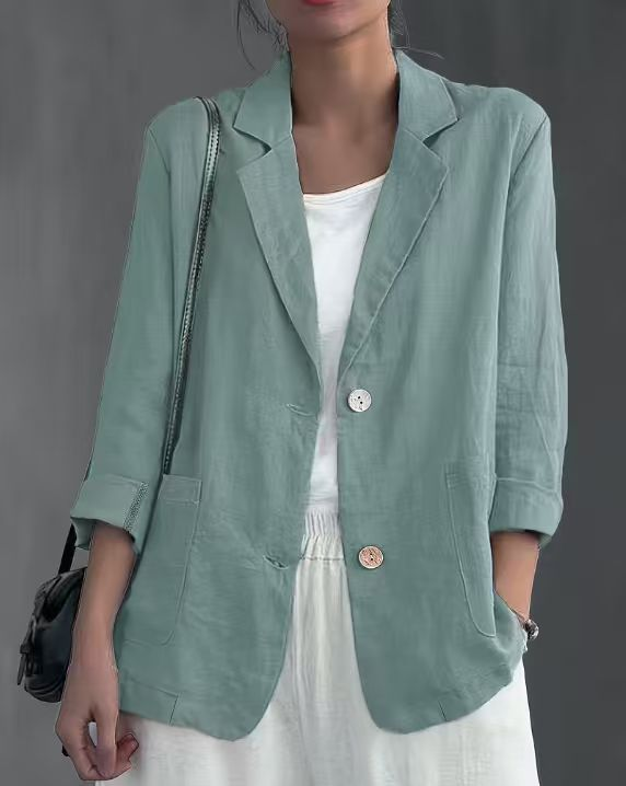 Women's Tailored Blazer, Relaxed Fit