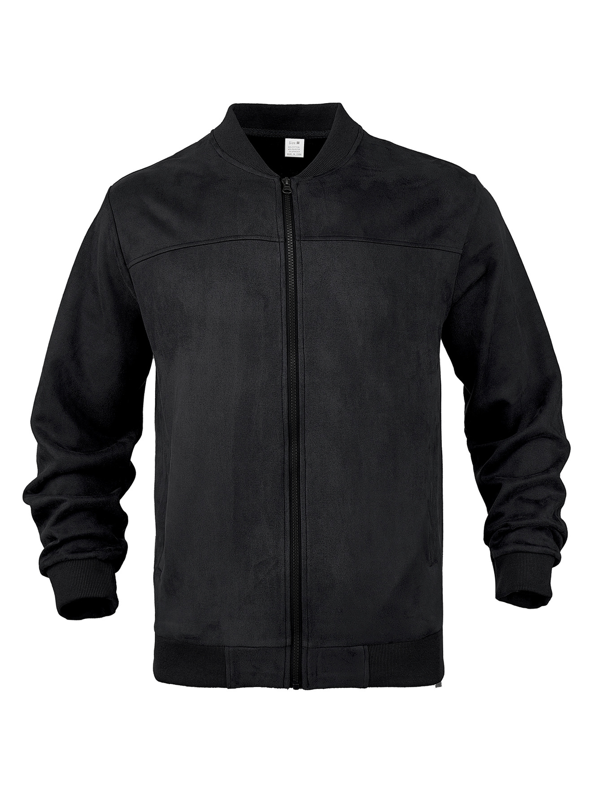 Fall Men's Slim Fit Velvet Bomber Jacket | Minimalist Casual Jacket