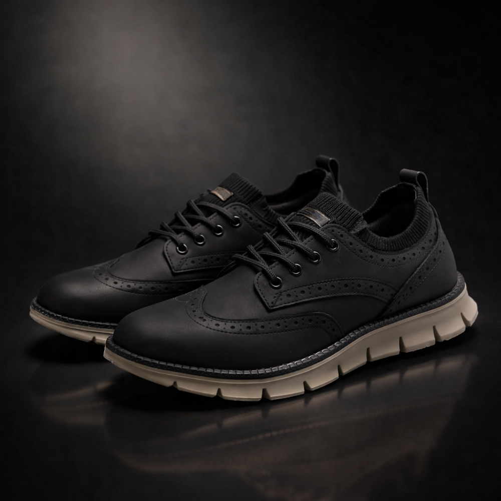 Sneakers in Premium Suede with Orthopaedic Insole and Breathable Lining