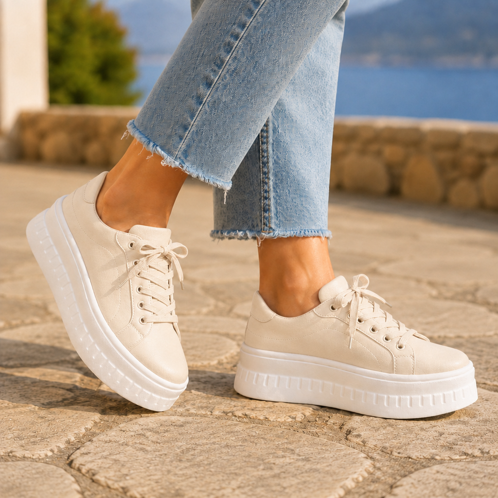 Women’s Orthopedic Platform Sneakers with Platform Soles