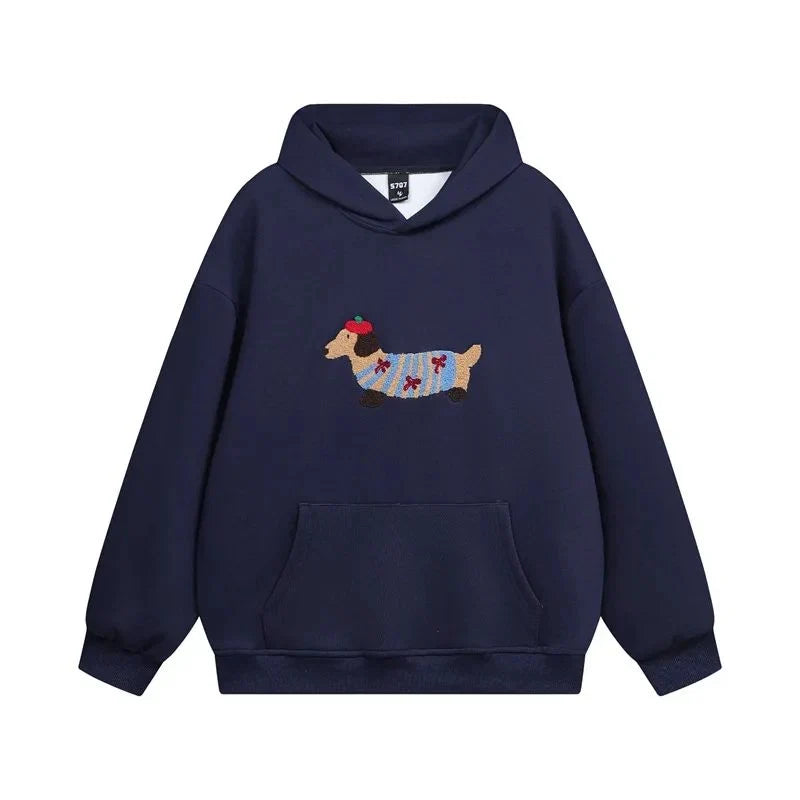 Women Heavyweight Cotton Hoodie, Relaxed Fit