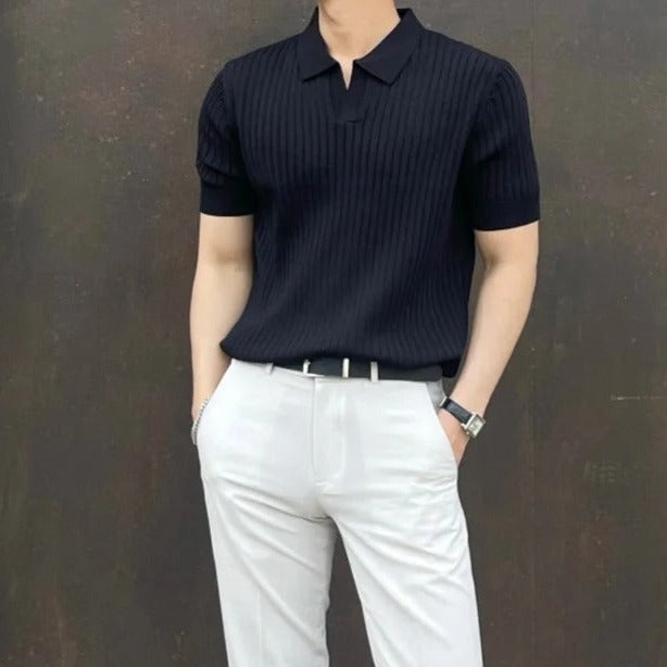 Men’s Old Money Slim Polo T-Shirt