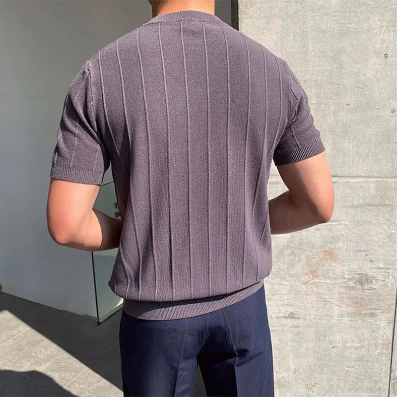 Elegant Slim Fit Old Money T-Shirt