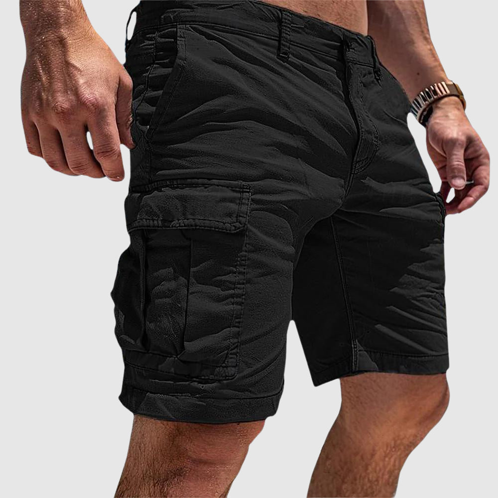 Men’s Cargo Pocket Knee-Length Shorts