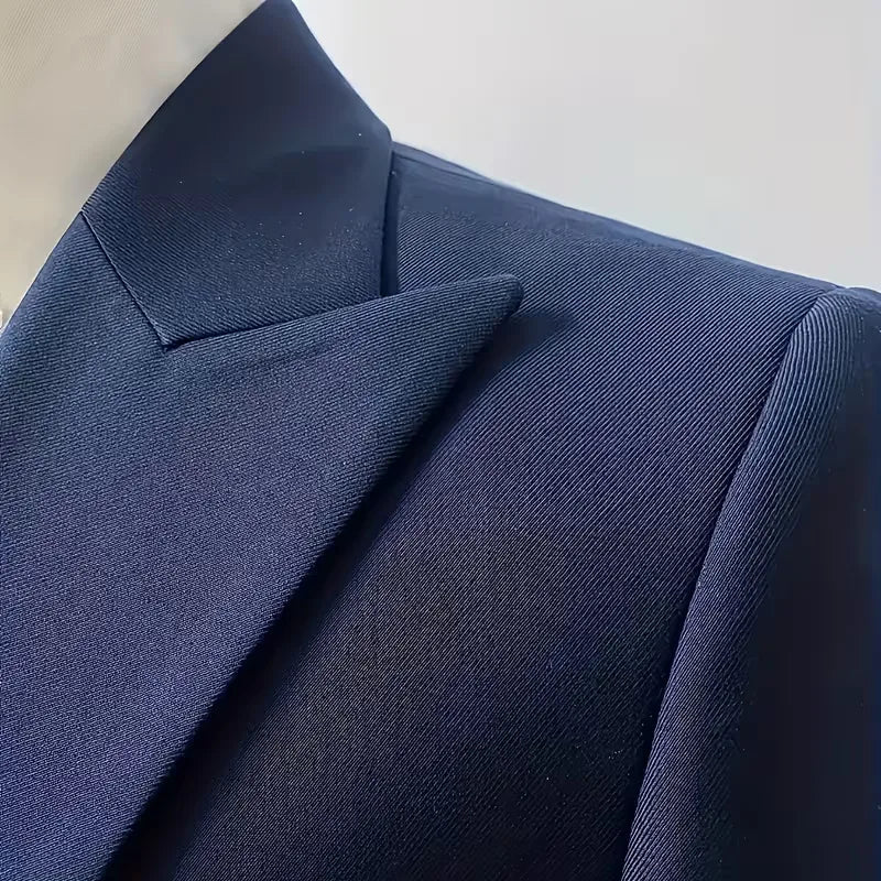 Men's Suit 3-Piece Double-Breasted Vest
