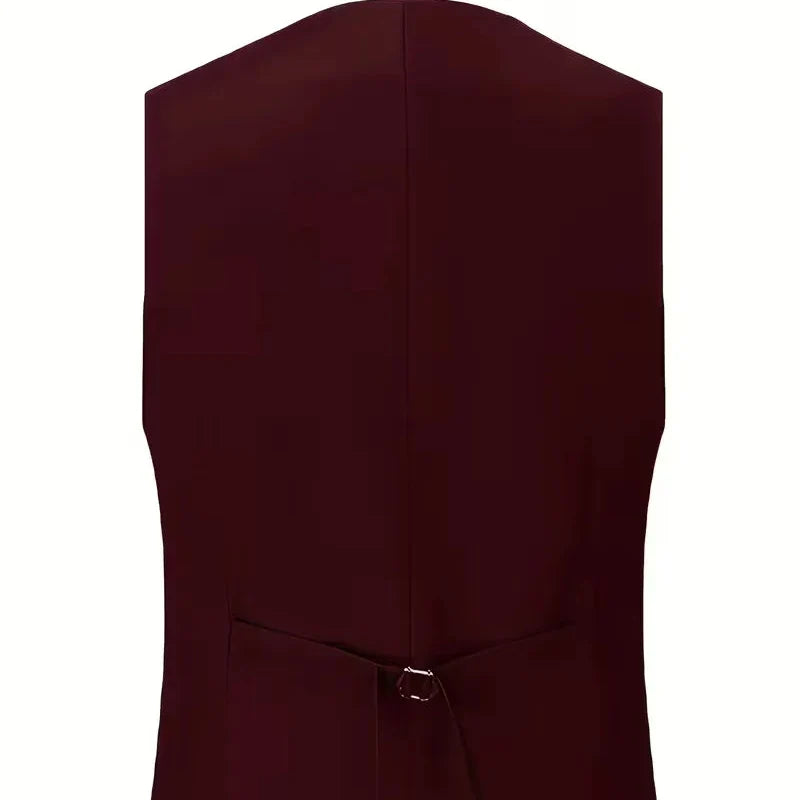 Men's Suit 3-Piece Double-Breasted Vest