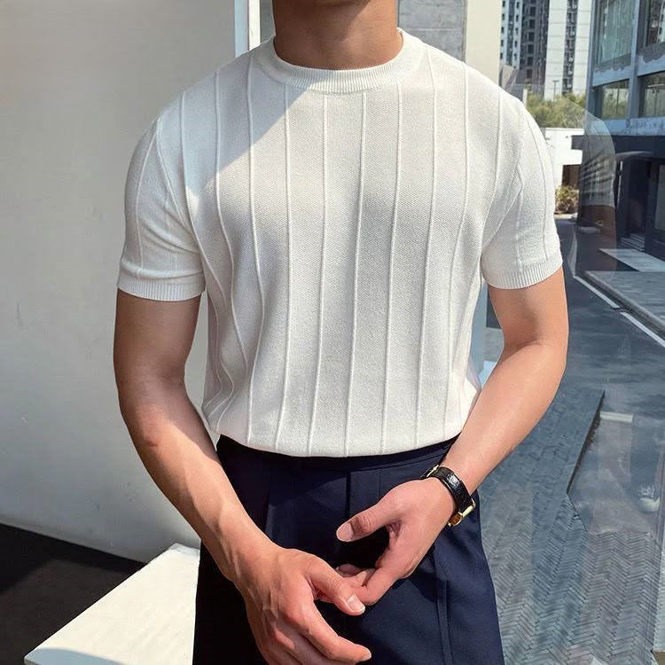 Elegant Slim Fit Old Money T-Shirt