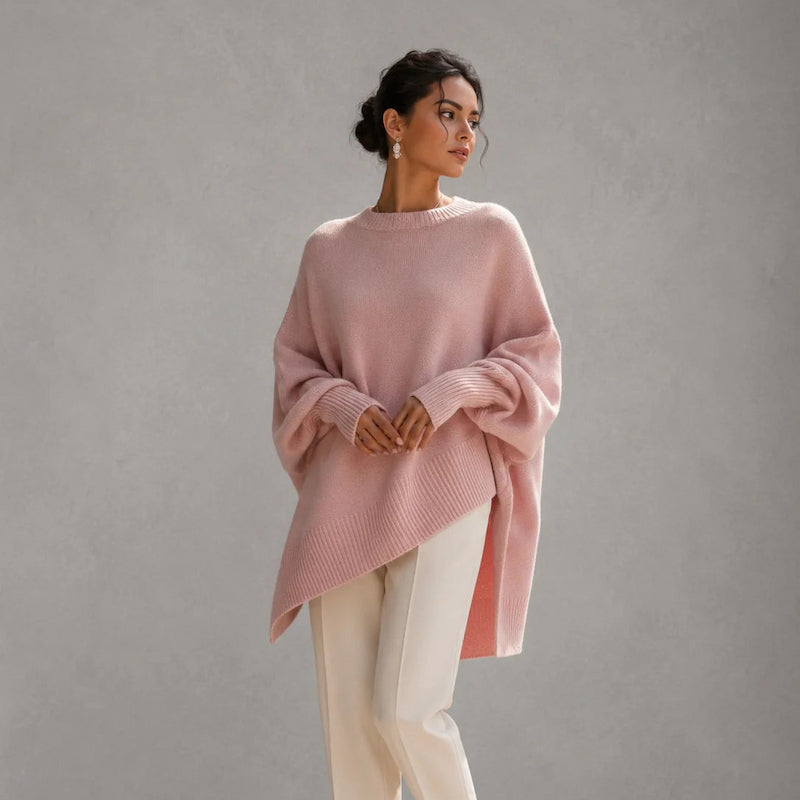 Modern Asymmetric Oversized Sweater