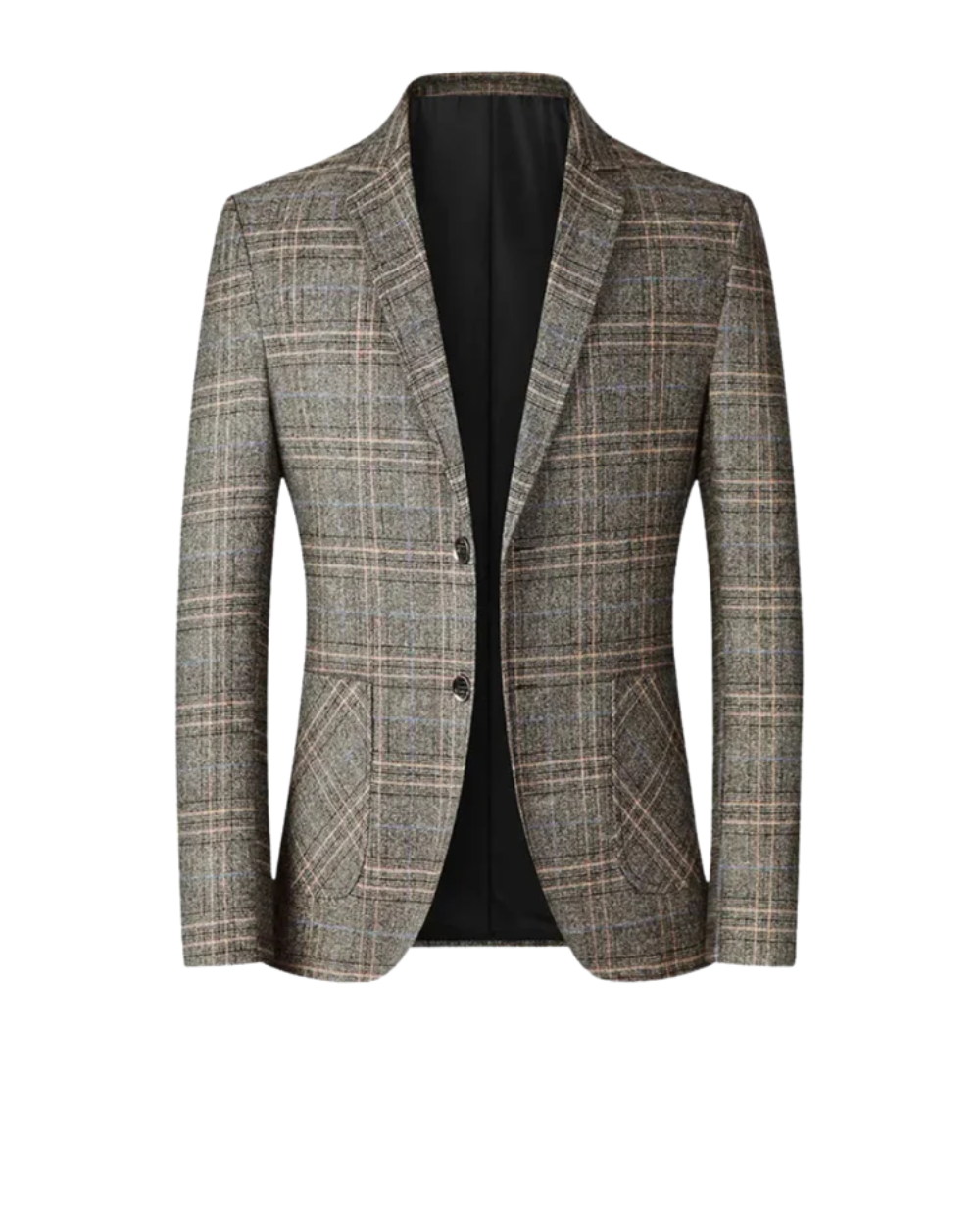 Men’s Slim-Fit Blazer in Cotton and Polyester