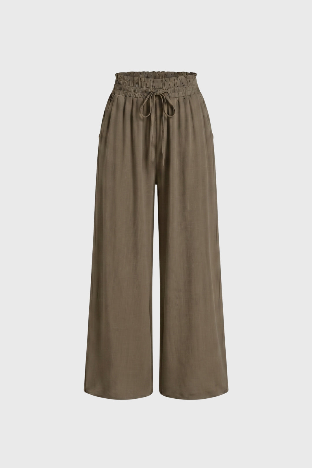 Women's High-Waisted Stretch Palazzo Pants